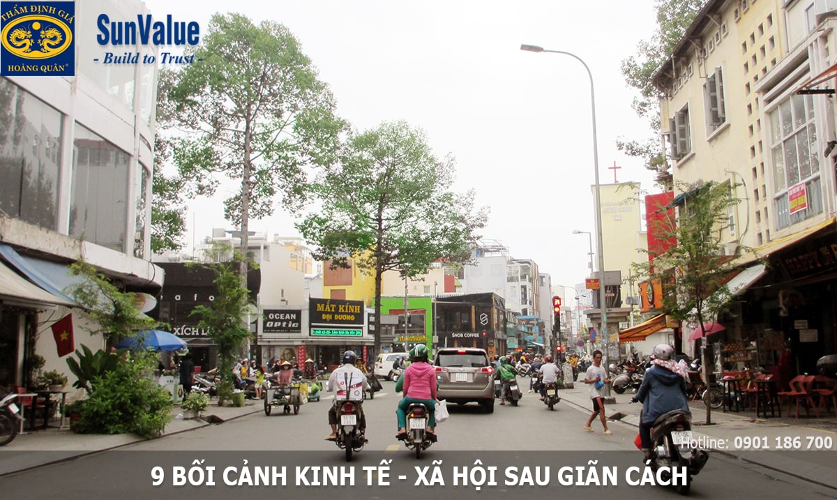 bối cảnh kinh tế sau đại dịch, tình hình sau giãn cách xã hội