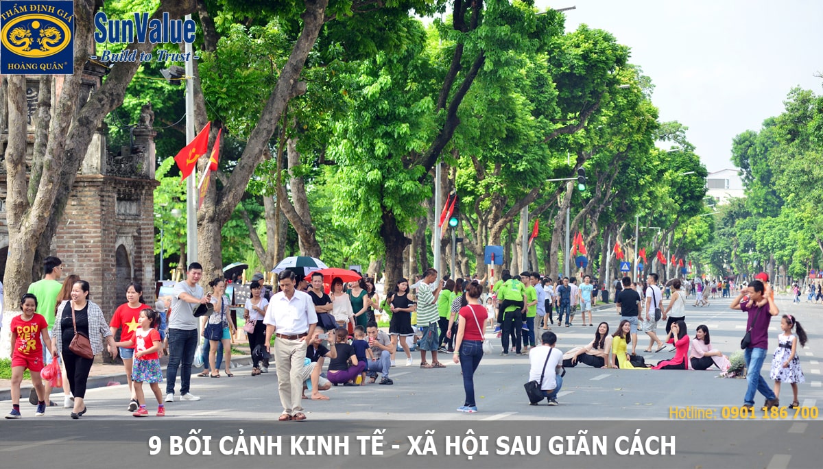 bối cảnh kinh tế sau đại dịch, tình hình sau giãn cách