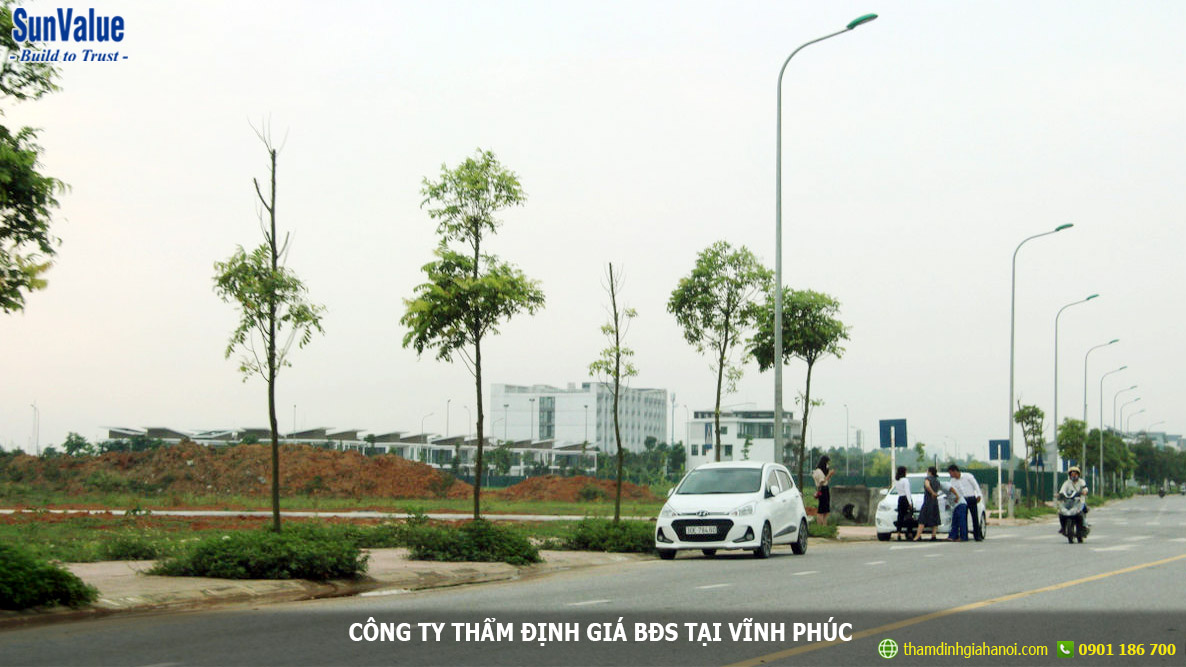 cong ty dinh gia bds, định giá đất vĩnh phúc, giá đất nền vĩnh phúc