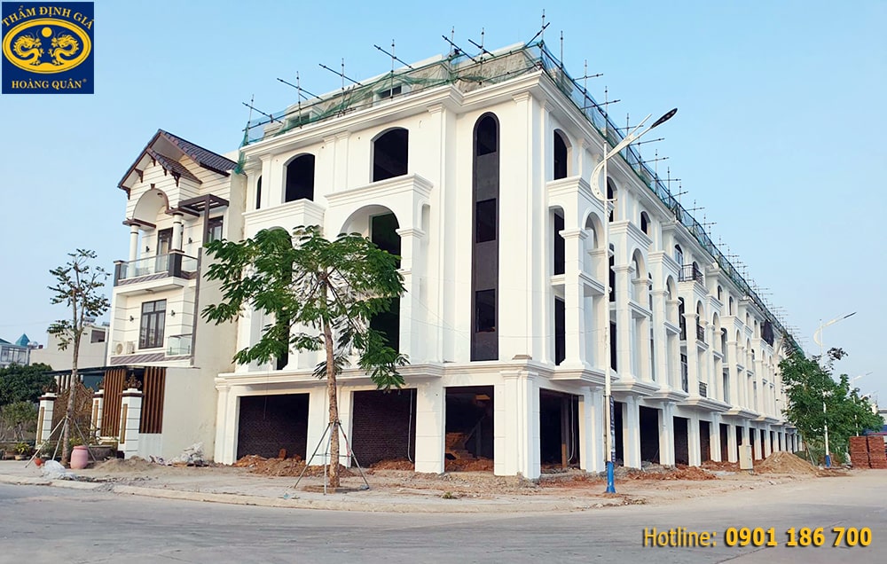 dinh gia bat dong san shophouse, thẩm định giá shophouse, tham dinh gia hoang quan