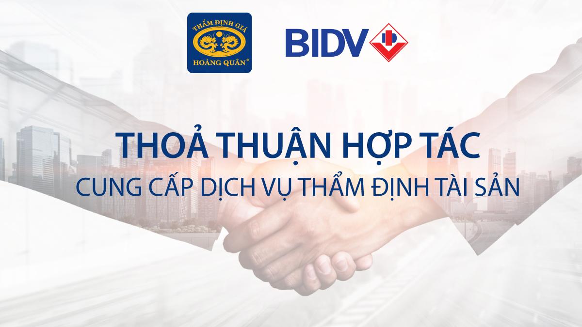 thẩm định giá hoàng quân, bidv