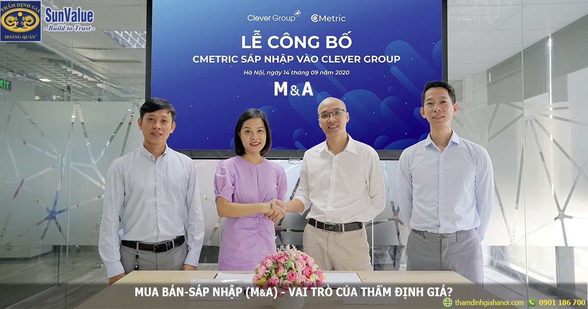 mua bán sáp nhập doanh nghiệp, m&a, vai trò thẩm định giá, định giá doanh nghiệp 2