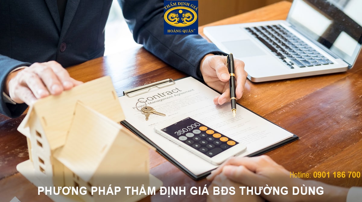 Phương pháp thẩm định giá thường dùng cho bất động sản, định giá bất động sản