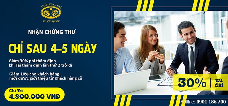 phí thẩm định giá máy móc, phí thuê thẩm định giá